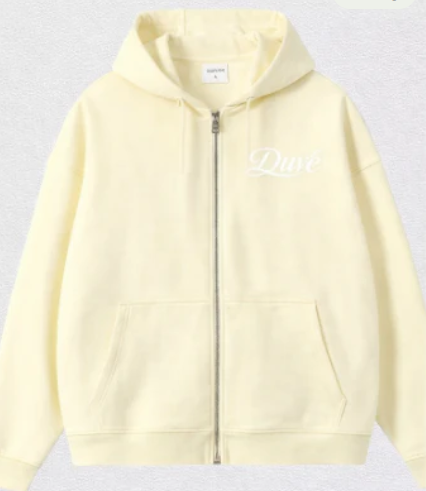 hoodie lysefarve