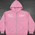 Pink hoodie Duvé
