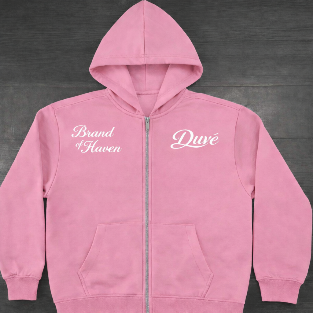 Pink hoodie Duvé